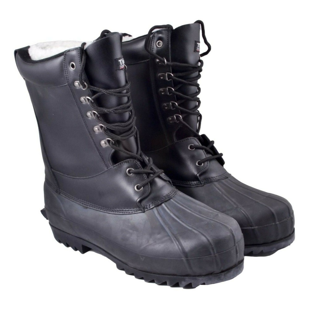 Thinsulate Winter Liner Boots Size11 Black In Very Slightly Used Condition